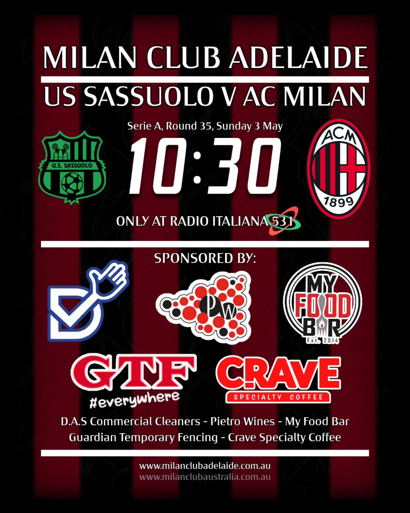 Keen on watching a Milan game together? With your Milanisti family? Free beer an